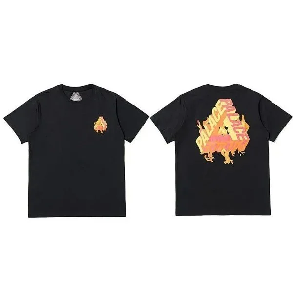 Palace Palace Black Flame Tee T-Shirt Black