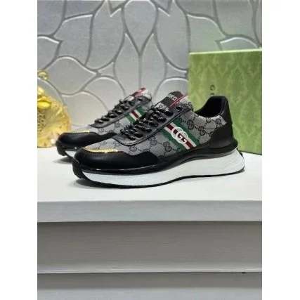 Gucci Gucci GG Marmont Black/Grey Sneakers Black - 1