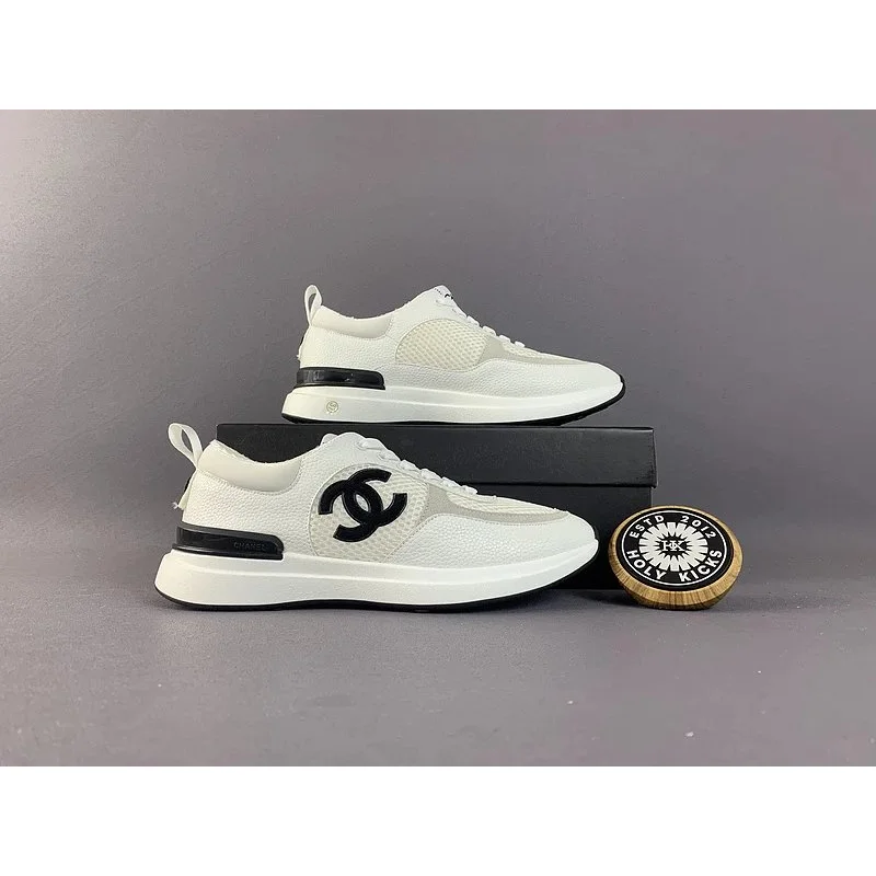 Chanel Chanel Runners White Leather Sneakers White