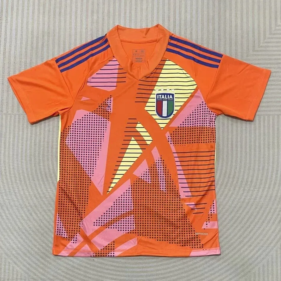 Adidas Adidas Italia Classic Football Jersey Orange Orange - 1