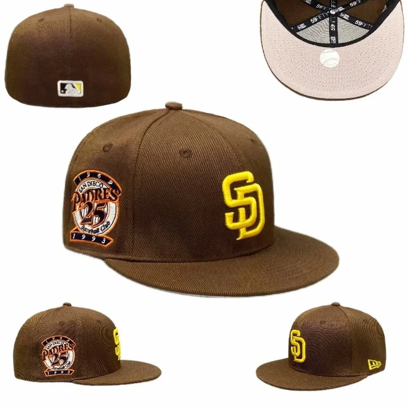 New Era New Era San Diego Padres 59FIFTY Brown Cap Brown - 1