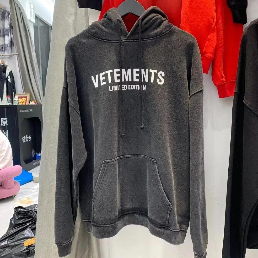 Vetements Vetements Limited Edition Hoodie V118 Black Black - 1