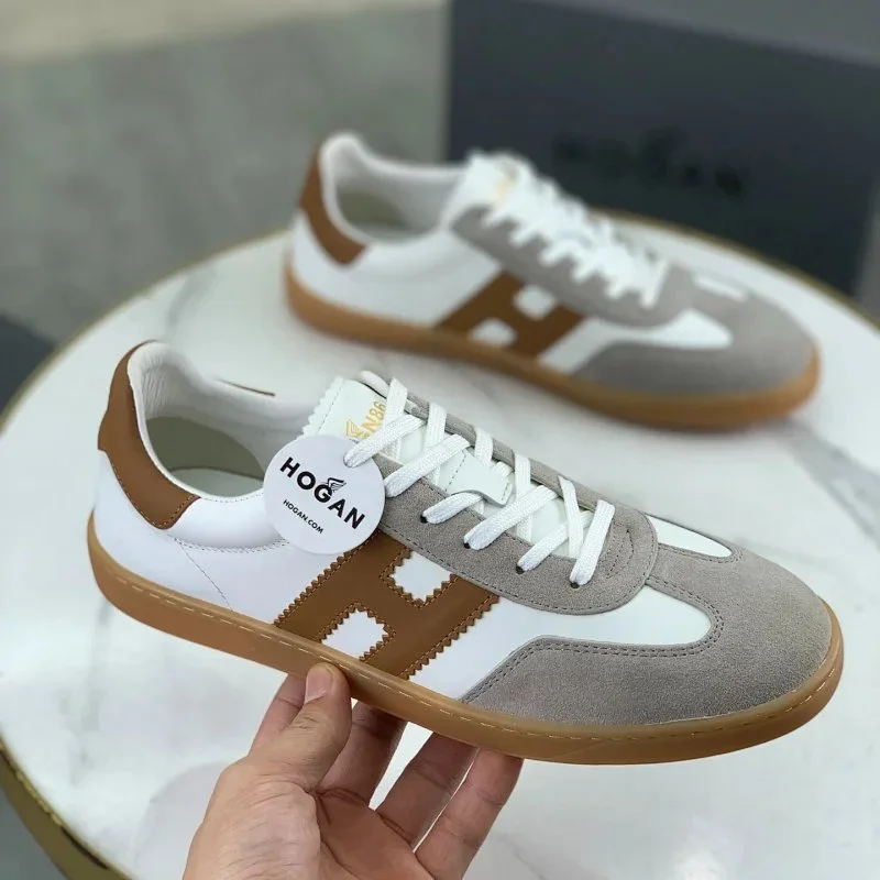 Hogan Hogan H365 White/Brown Sneakers Brown