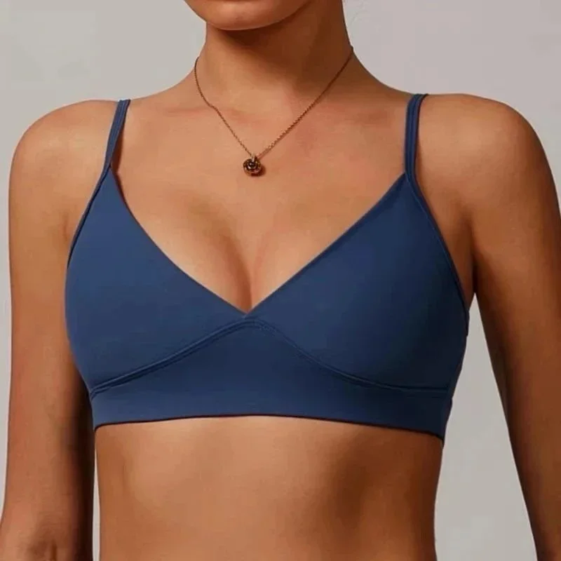 Other Misty Blue Bralette DWX8998 Underwear Blue - 1