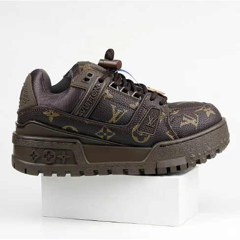 Louis Vuitton Louis Vuitton LV Trainer Brown Monogram Sneakers Brown