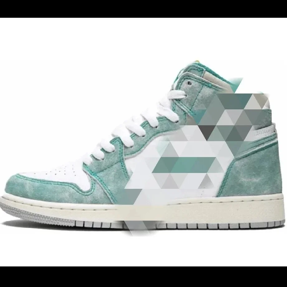Nike Nike Air Jordan 1 Tiffany Green Sneakers Green - 1