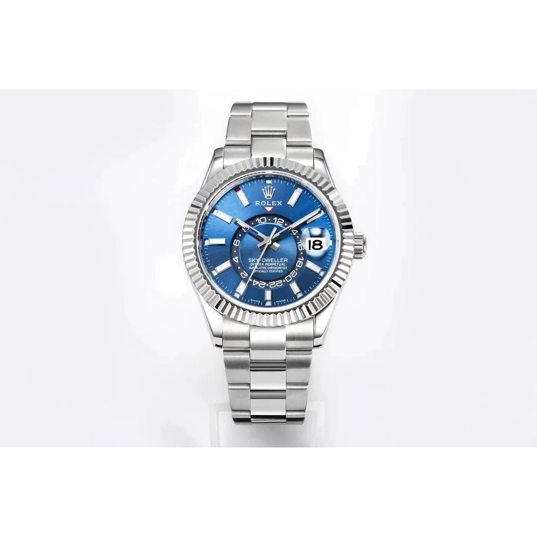 Rolex Rolex Sky-Dweller Blue Dial Watch Blue