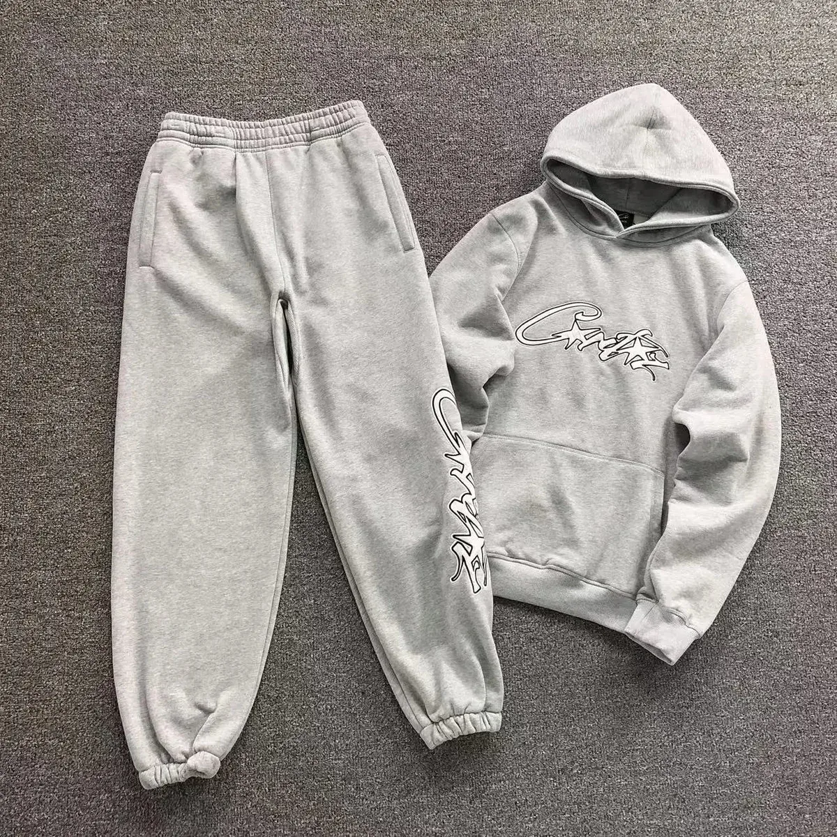Other Heather Grey Hoodie & Sweatpants Co-ord Set Grey