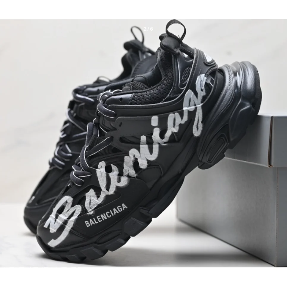 Balenciaga Balenciaga Track Triple Black Sneakers Black - 1