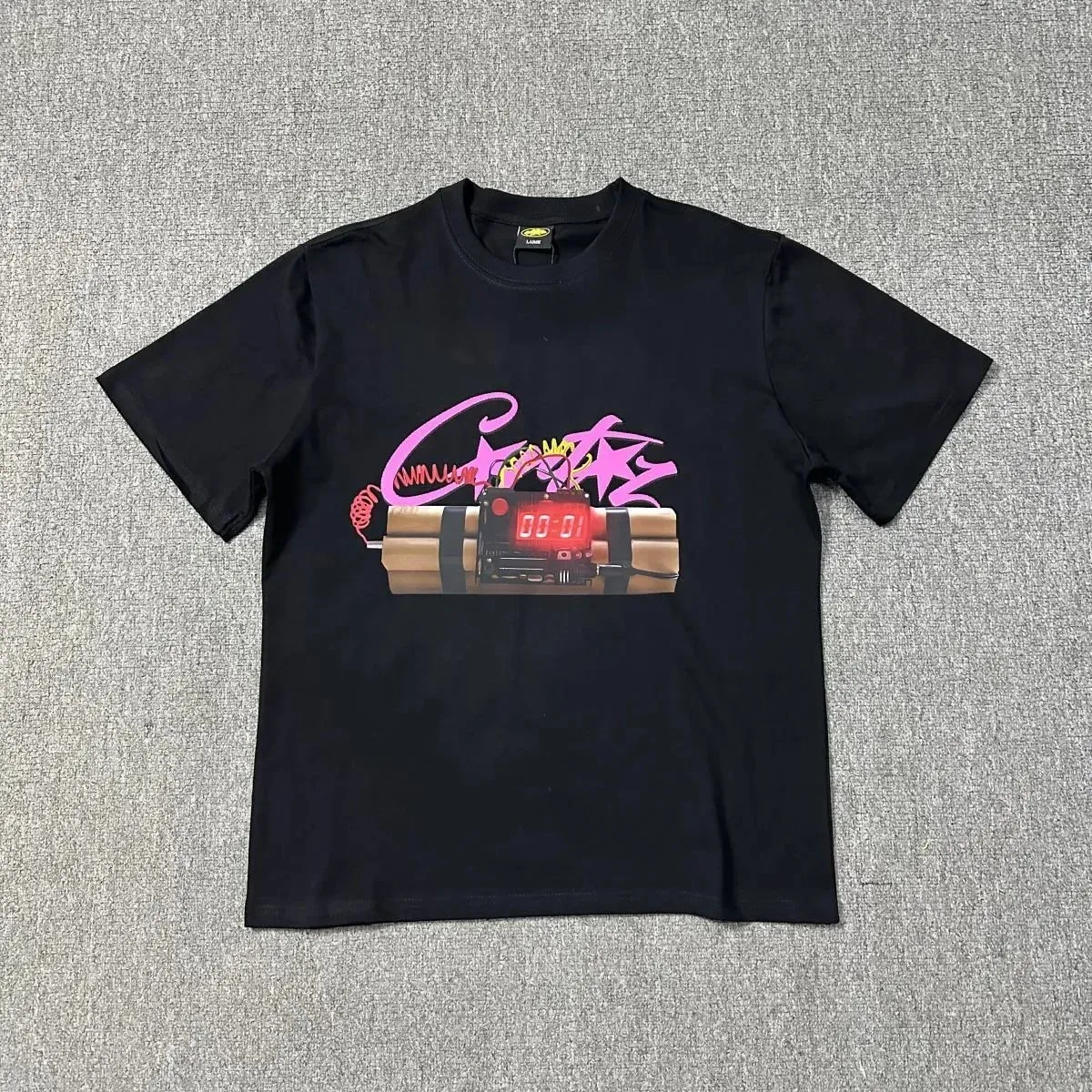 Other Black 'Cactus Jack' Graphic T-Shirt Black - 1