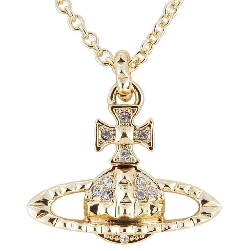 Vivienne Westwood Vivienne Westwood Orb Gold Necklace Gold - 1