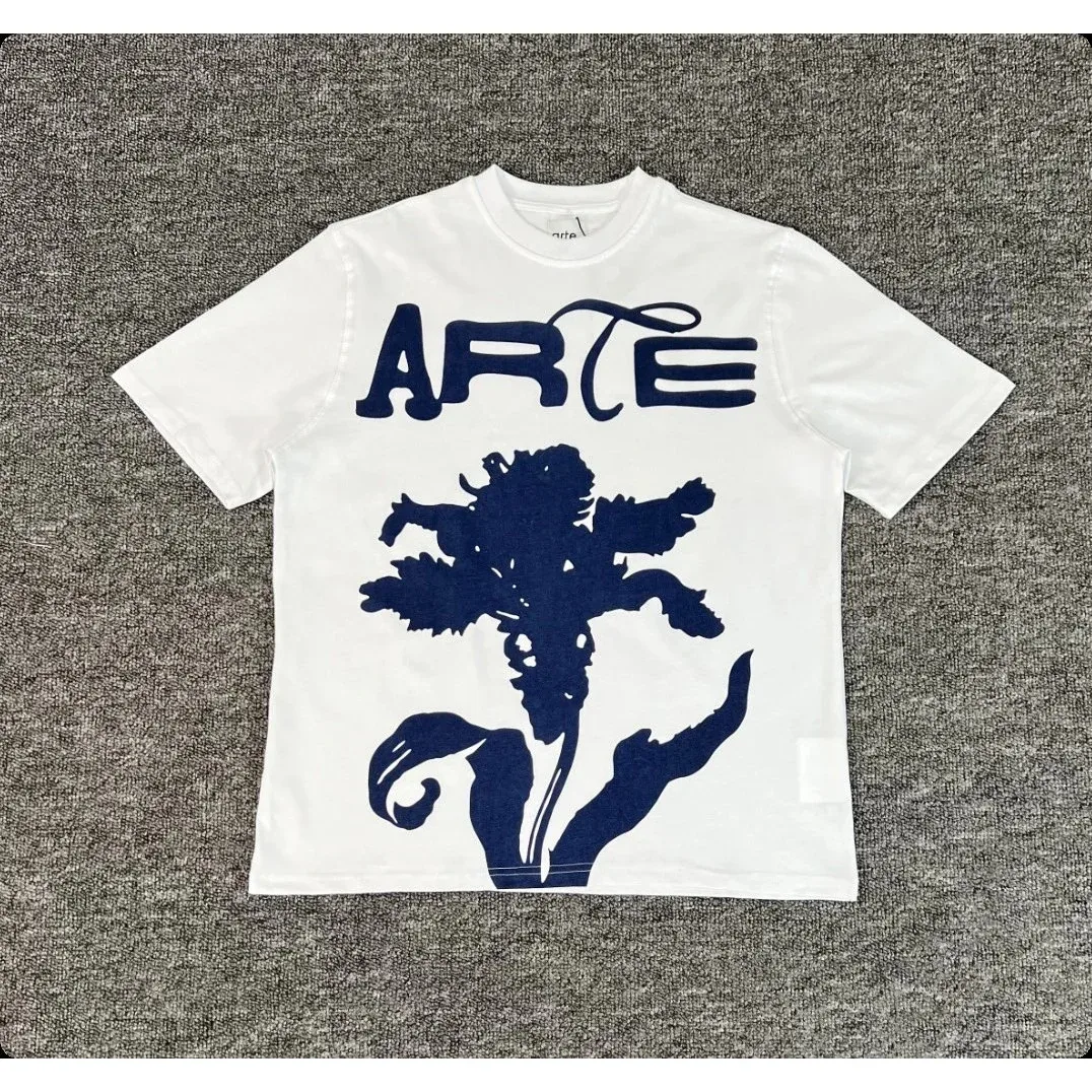 Other White/Blue Floral Print T-Shirt White - 1