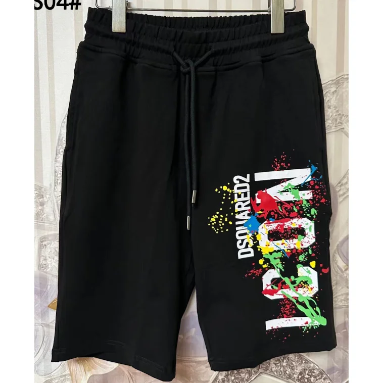 DSQUARED2 DSQUARED2 Cool Guy Black 1964 Splatter Shorts Black