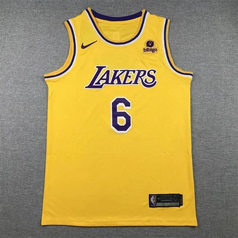 Nike Nike NBA Lakers Gold Jersey Gold
