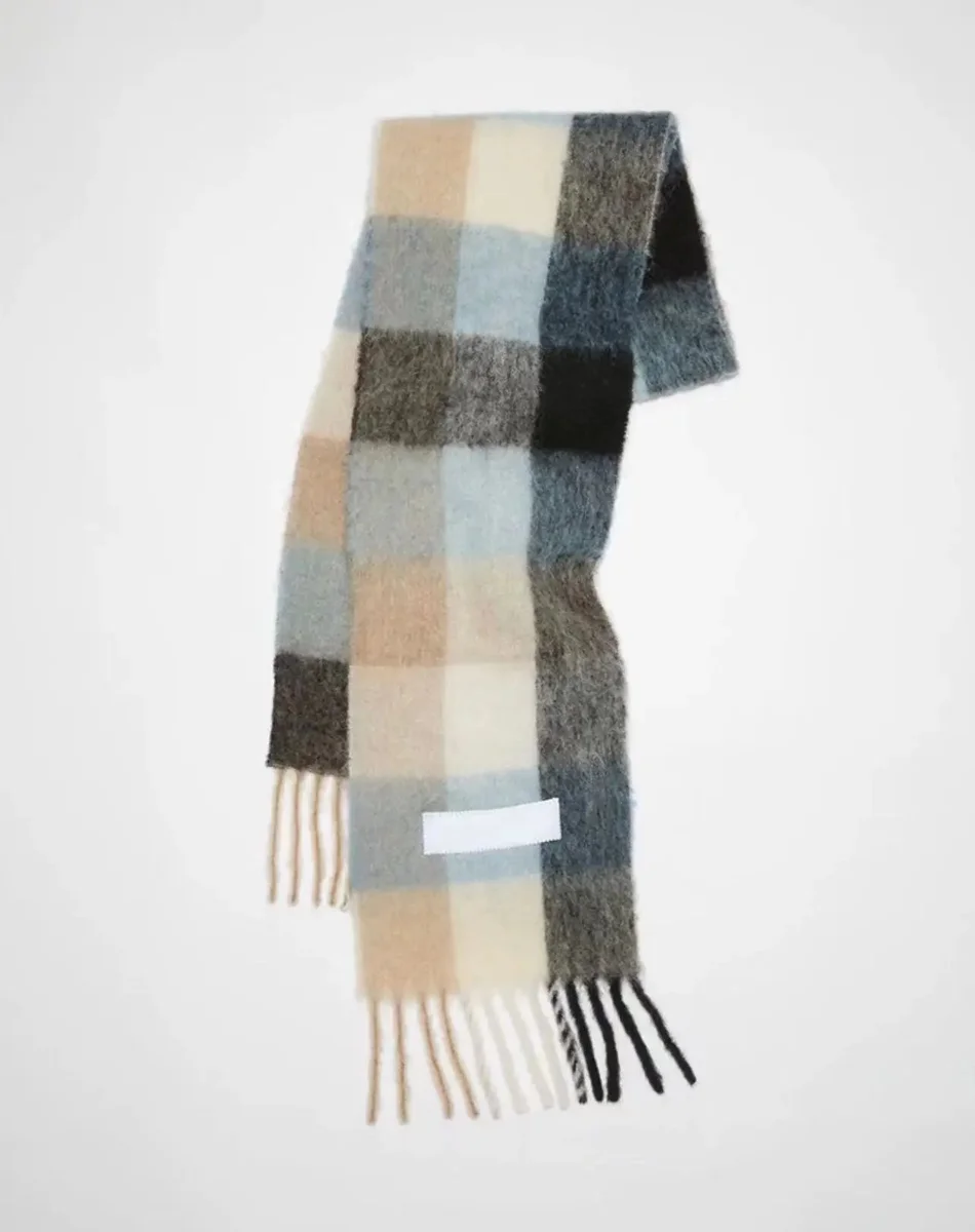 Other Plaid Scarf in Multi Colors Multicolor - 1