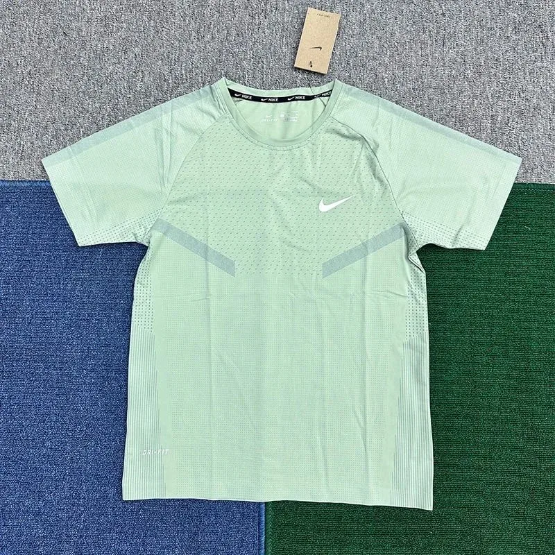 Nike Nike Dri-FIT Short Sleeve T-Shirt Light Green Green - 1