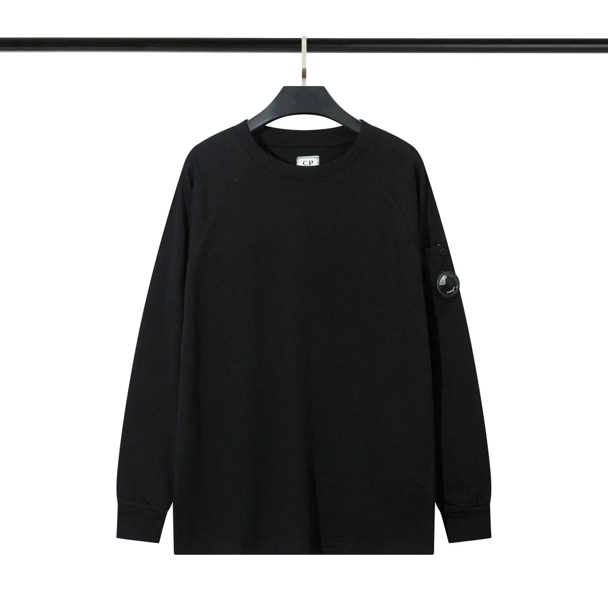CP Company CP Company Goggle Black Long Sleeve T-Shirt Black - 1