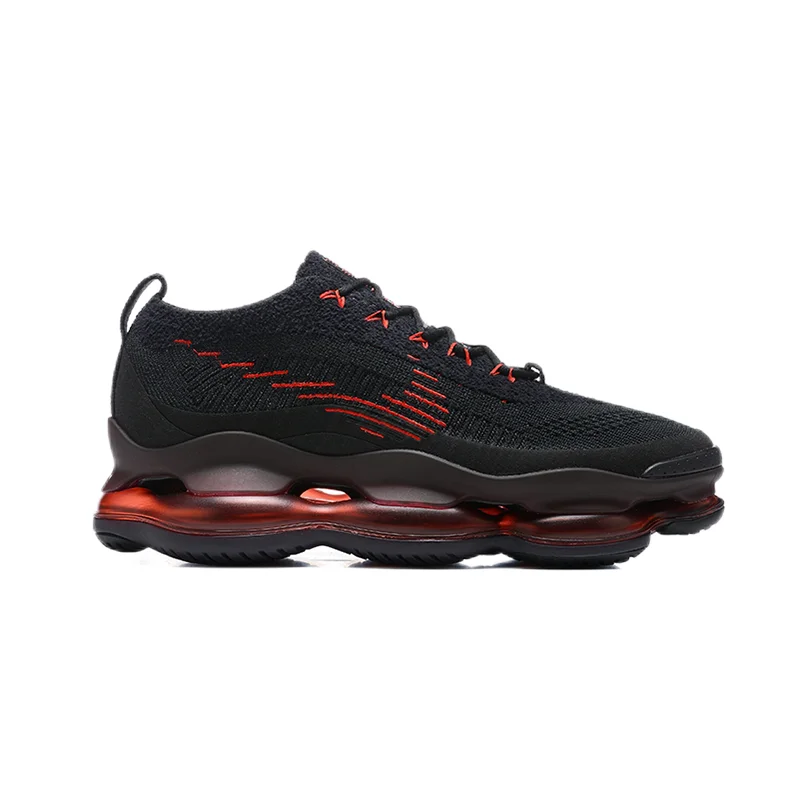 Nike Nike Black/Red Translucent Sole Sneaker Black