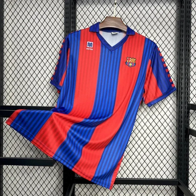 Other FC Barcelona Jersey Red/Blue Striped Football Shirt Red - 1
