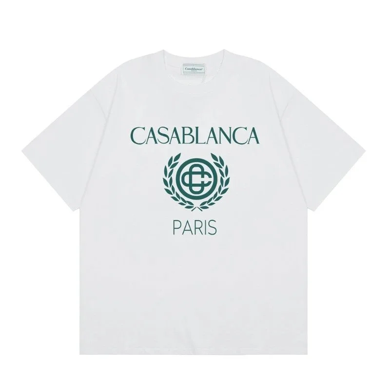 Casablanca Casablanca Paris Logo White T-Shirt White - 1