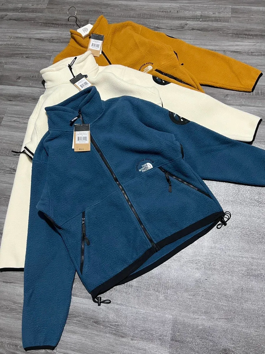 The North Face The North Face Expedition Swirl Fleece Jacket Blue - 1