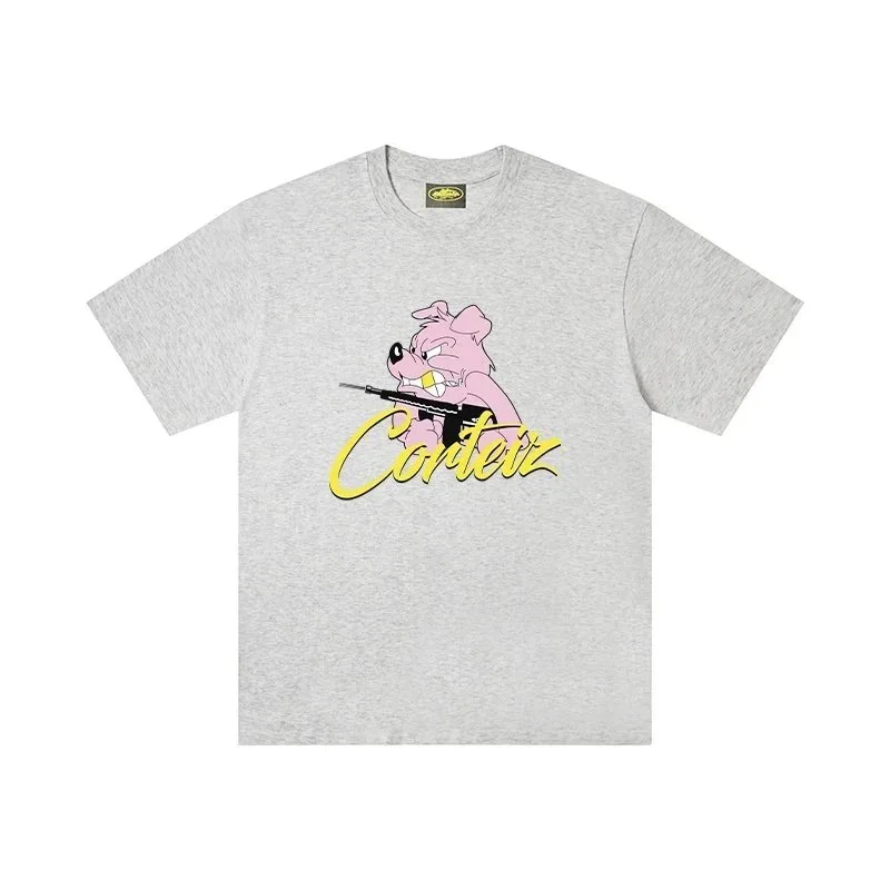 Corteiz Corteiz RTW Grey Bear T-Shirt Grey - 1