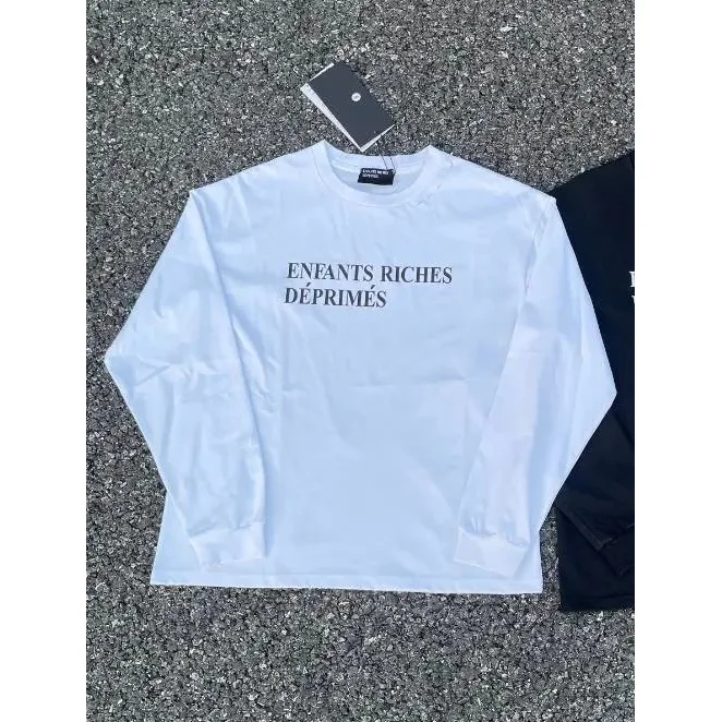 Enfants Riches Déprimés Enfants Riches Déprimés Sky Blue Long Sleeve T-Shirt Blue - 1
