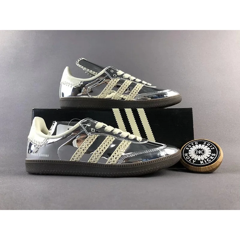 Adidas Adidas Samba Metallic Silver Sneakers Silver - 1