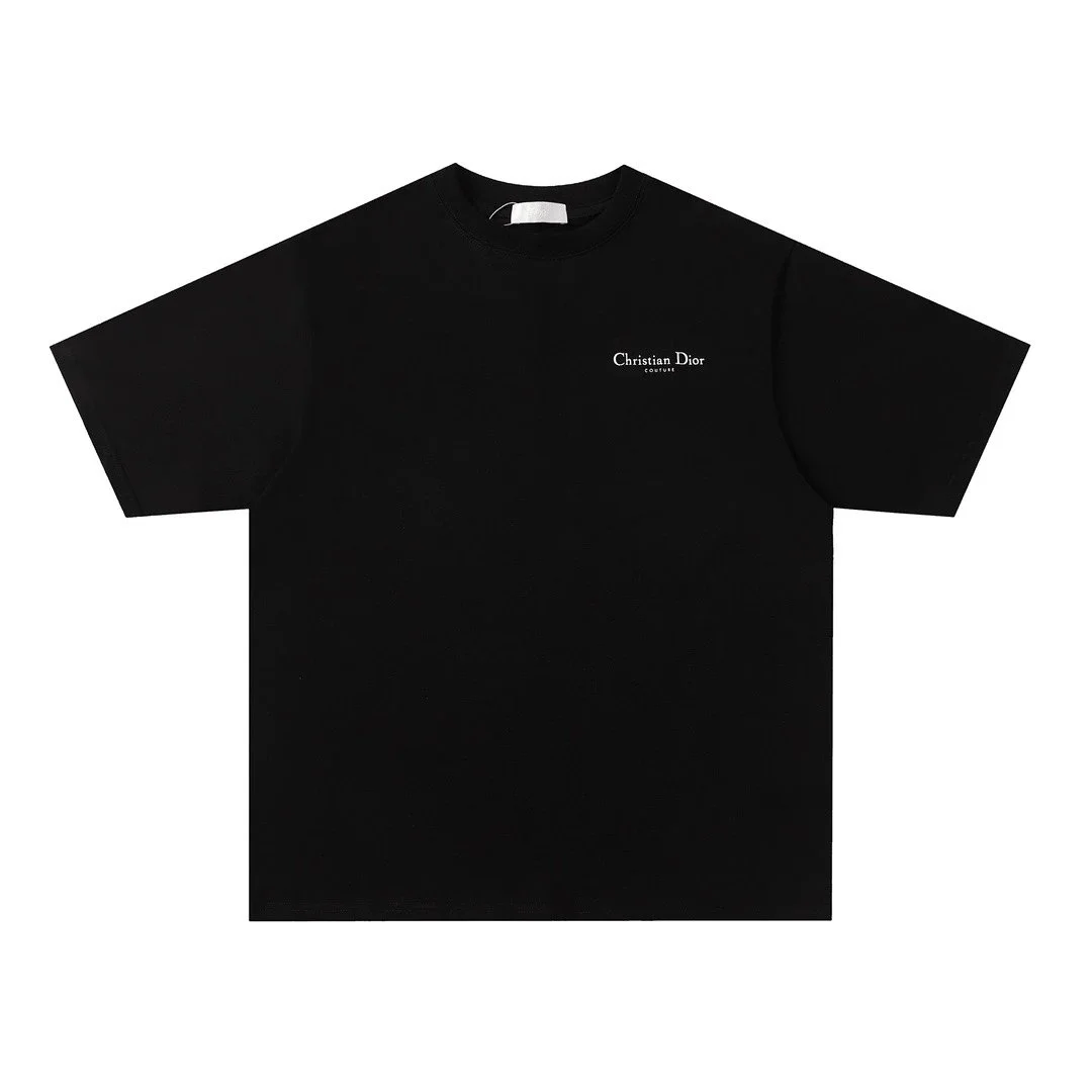 Dior Christian Dior Couture Black T-Shirt Black - 1