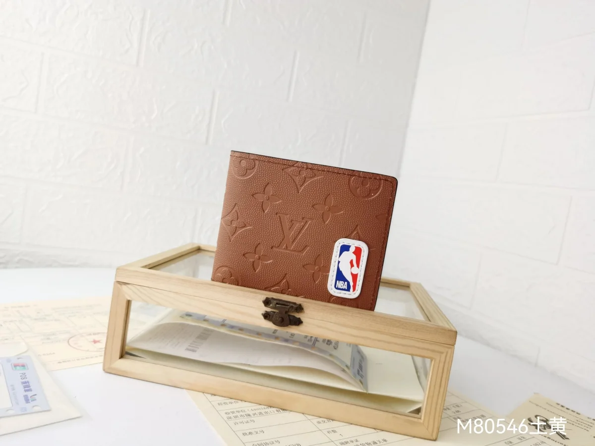 Louis Vuitton Louis Vuitton NBA Monogram Neverfull Wallet Brown - 1