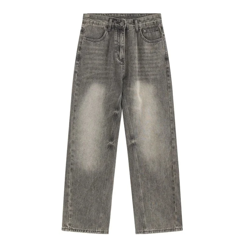 Other Meteorite Grey Relaxed Fit Straight Leg Jeans Grey - 1