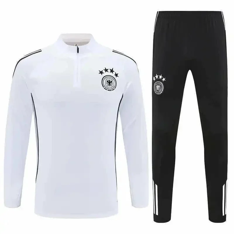Adidas Adidas Classic Football White & Black Tracksuit White - 1