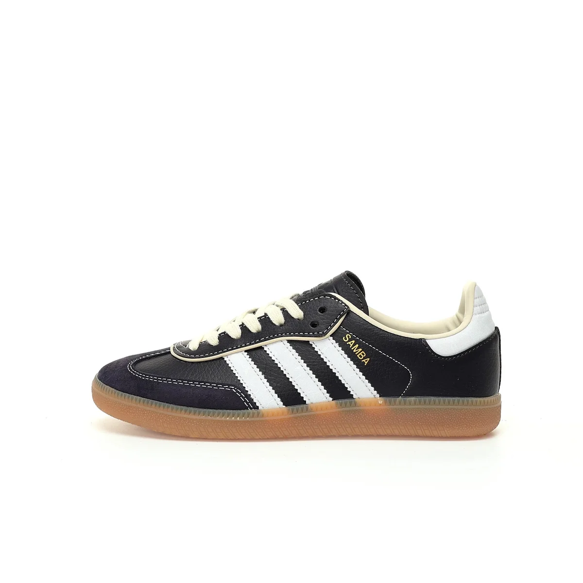 Adidas Adidas Samba Black/White Gum Sole Sneakers Black - 1