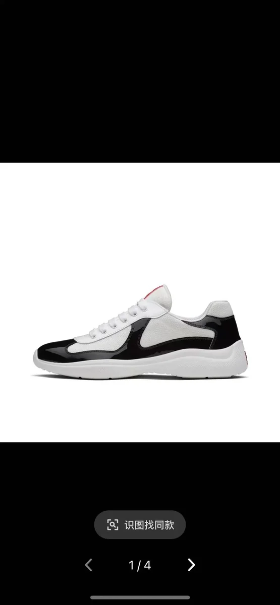 Prada Prada Cahier White/Black Sneakers White