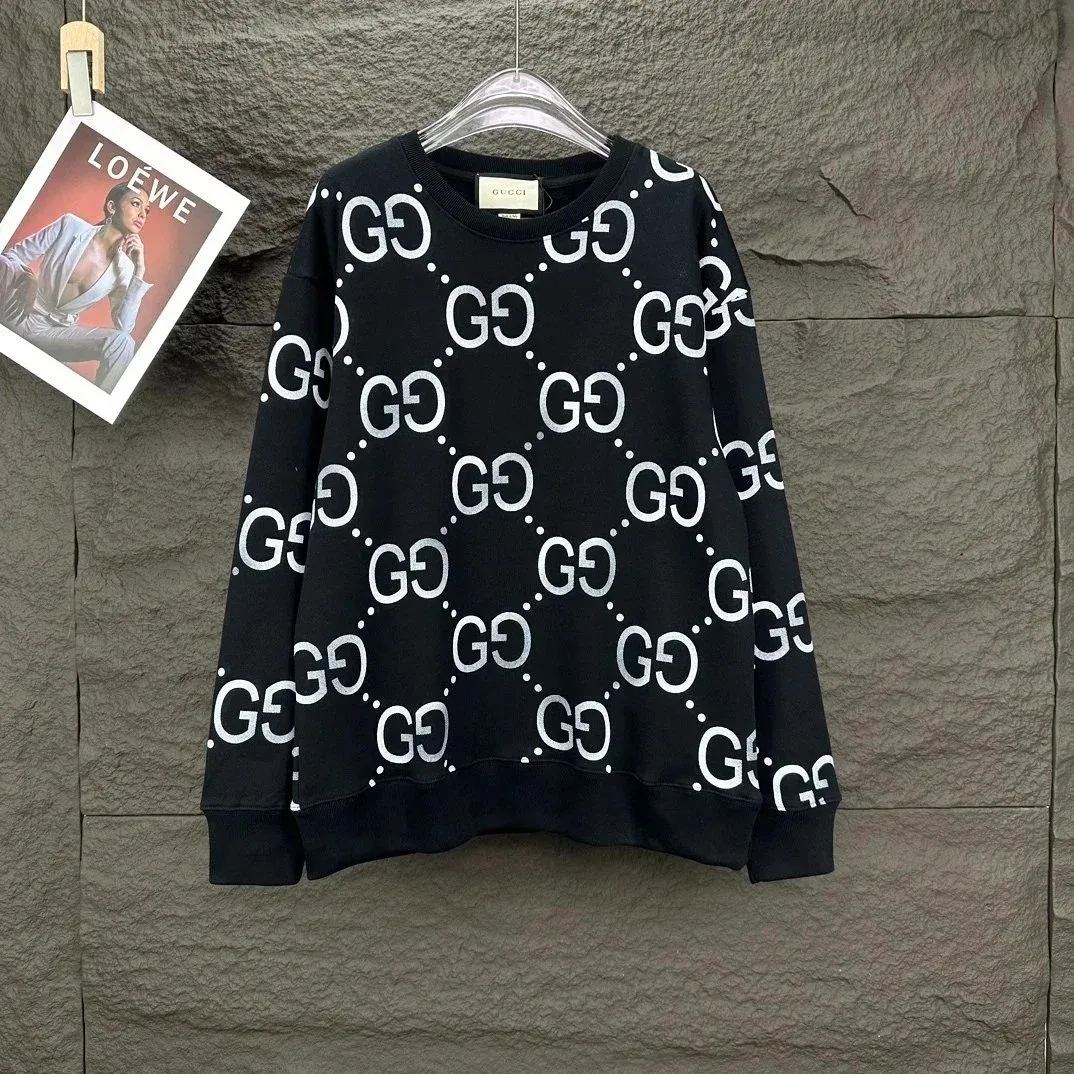 Gucci Gucci GG Supreme Black/White Sweatshirt Black