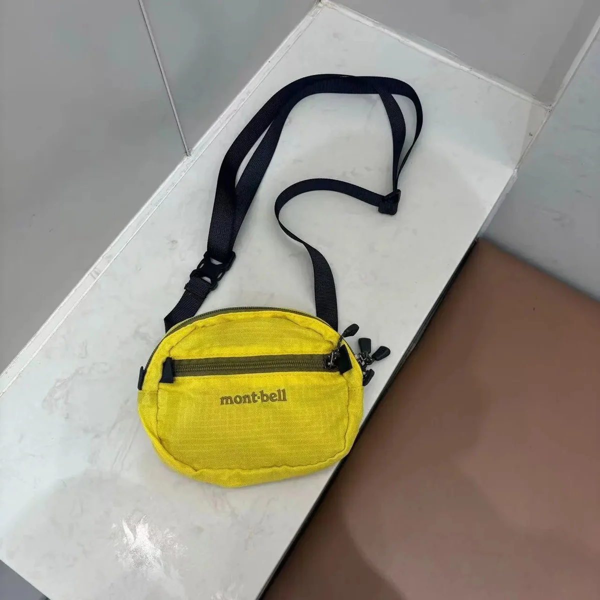 mont-bell Mont-Bell Yellow Crossbody Bag Yellow - 1