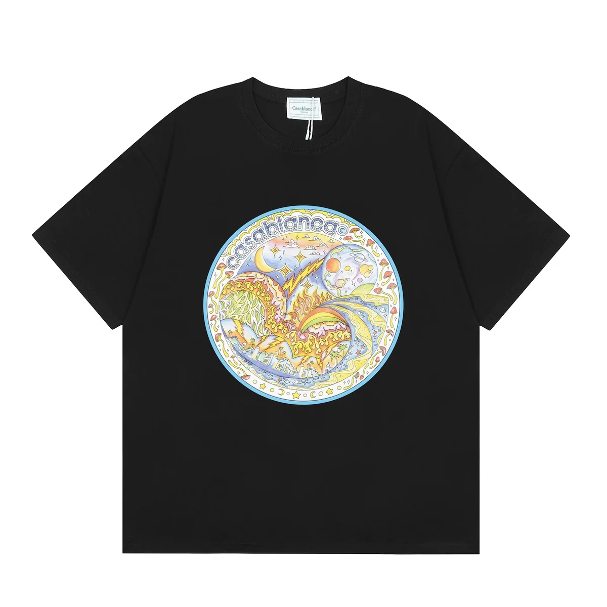 Casablanca Casablanco 'casablancao' Black T-Shirt Black - 1