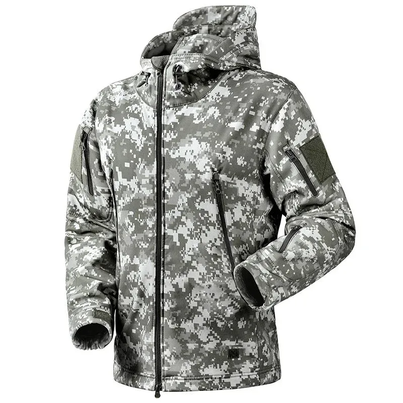 Other ACU Camo Tactical Hooded Coat Multicolor - 1