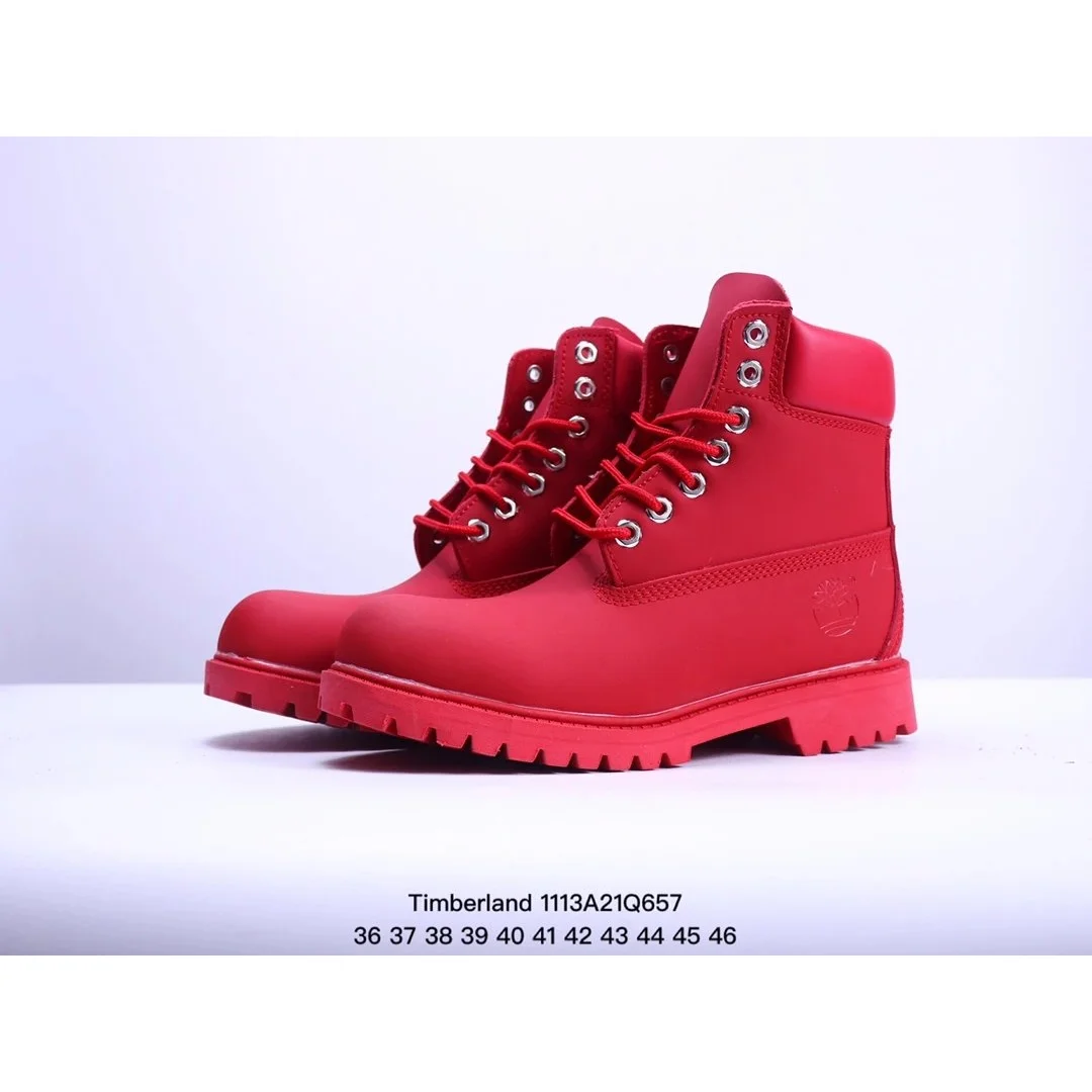 Timberland Timberland 6-Inch Premium 1113A21Q657 Red Boot Red