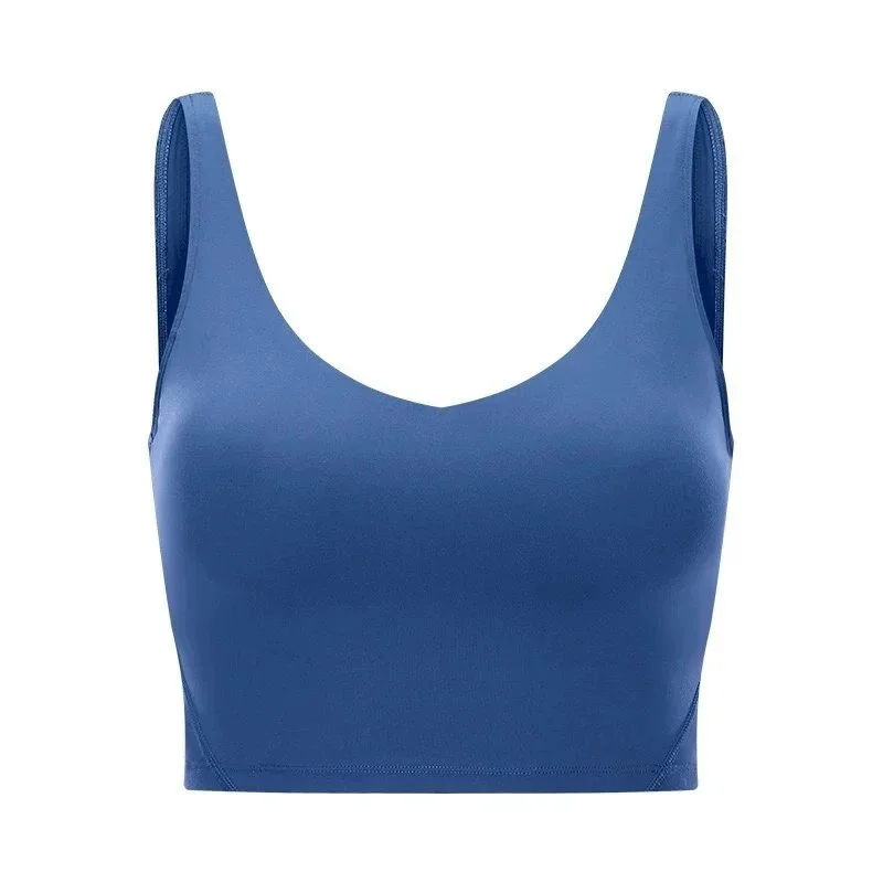 Other Cotton Crop Top in Ceylon Blue Blue - 1