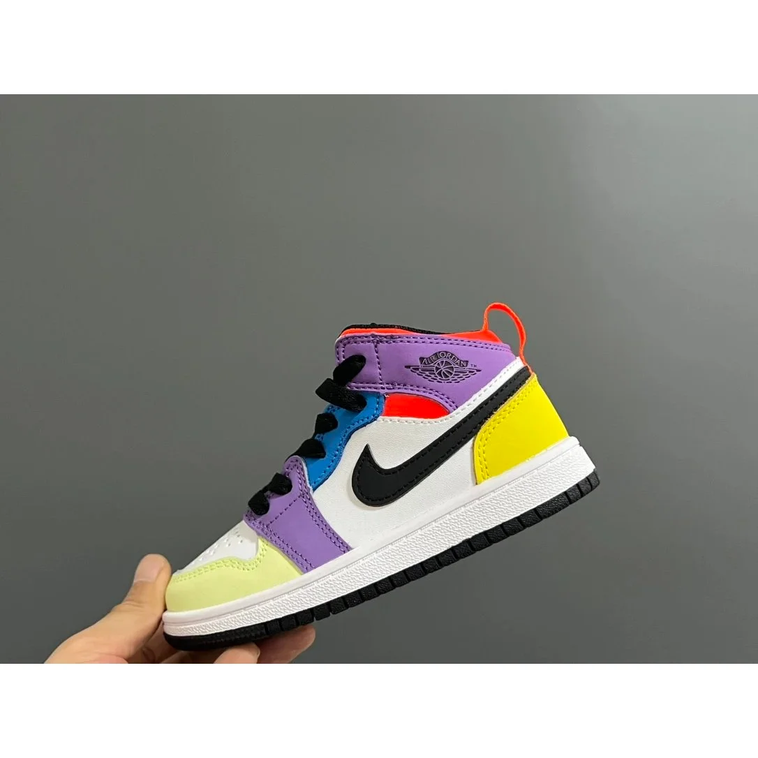 Jordan Jordan Air Jordan 1 BB-01 Multicolor High Top Sneaker Multicolor