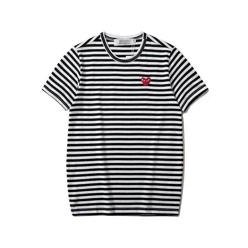 Comme des Garçons Comme des Garçons Play Black/White Striped T-Shirt Black