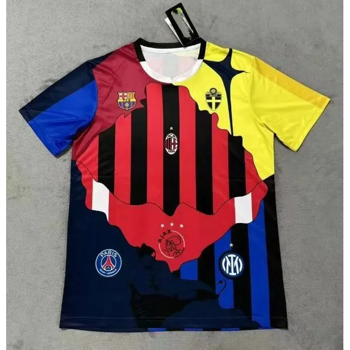 Other Multi-Team Football Jersey 25-26伊布纪念版 T-Shirt Multicolor - 1