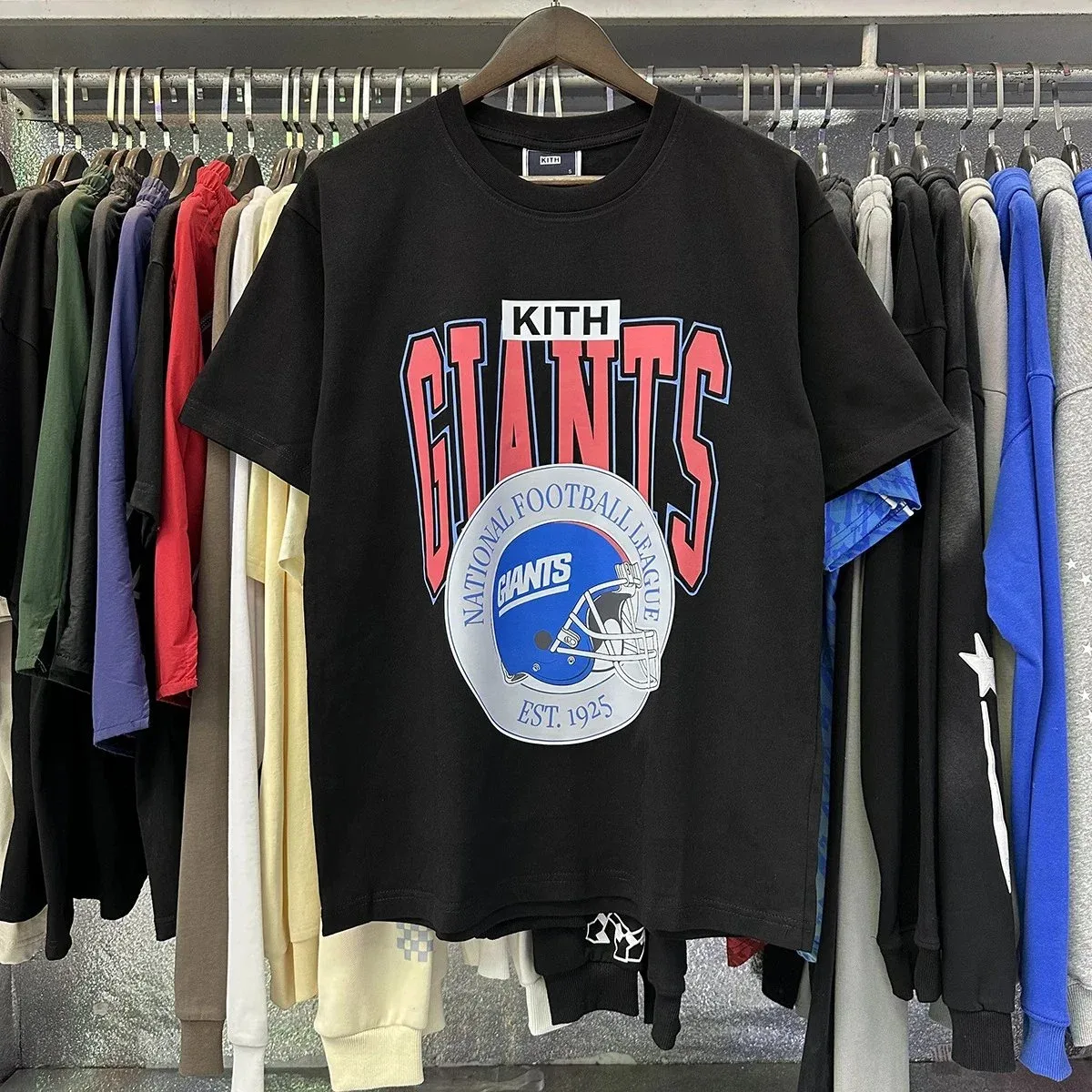 Kith Kith Giants Black T-Shirt Black - 1