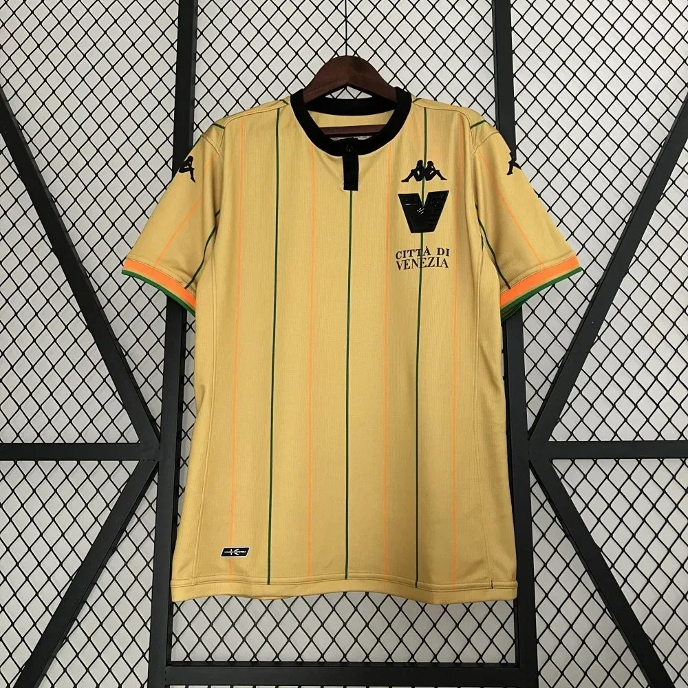 Kappa Kappa Omini Yellow/Green/Orange Striped Jersey Yellow - 1