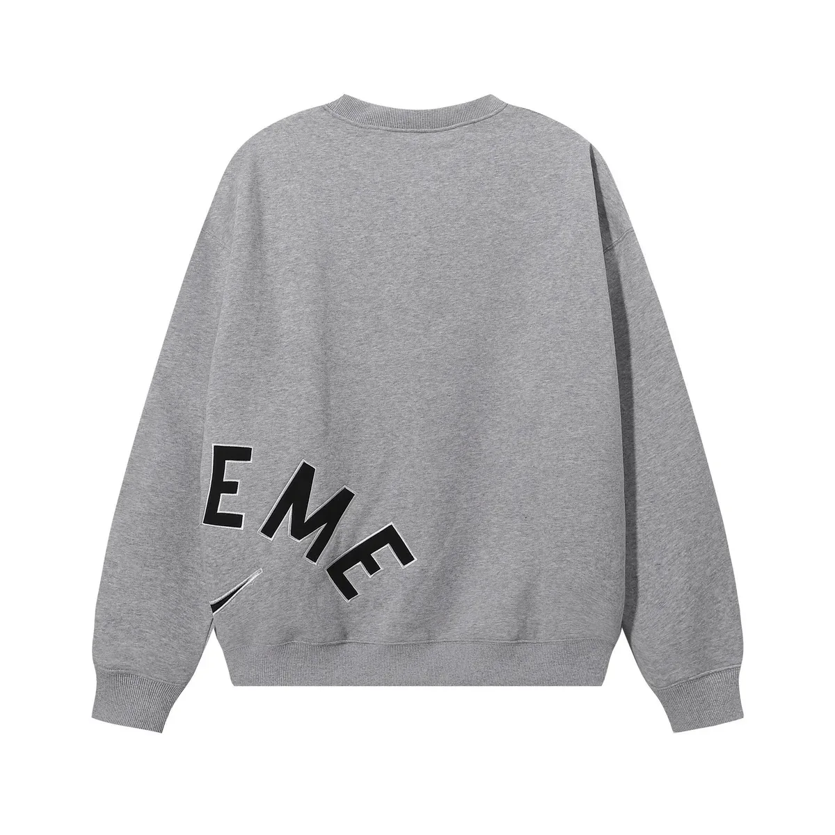 Other Unisex E2617 Grey Supreme x Nike Sweatshirt Grey - 1