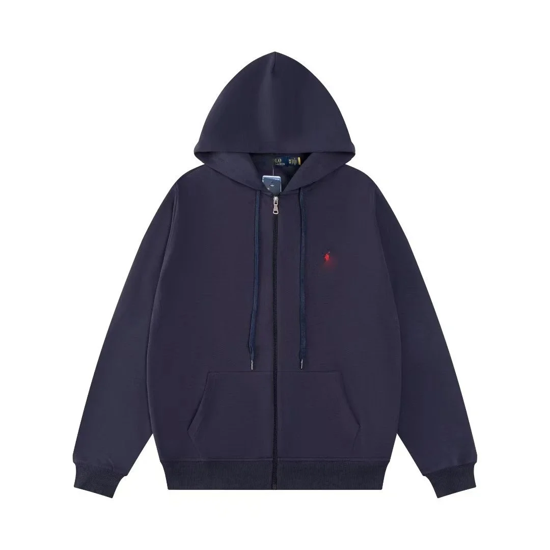 Polo Ralph Lauren Polo Ralph Lauren Big Pony Navy Red Pony Zip-Up Hoodie Navy - 1