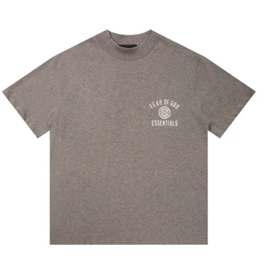 Fear of God Fear of God Essentials T-Shirt Grey Solid T-Shirt Grey - 1