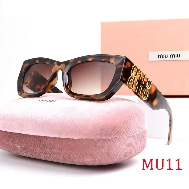 Miu Miu Miu Miu MU11 Tortoiseshell Sunglasses Brown - 1