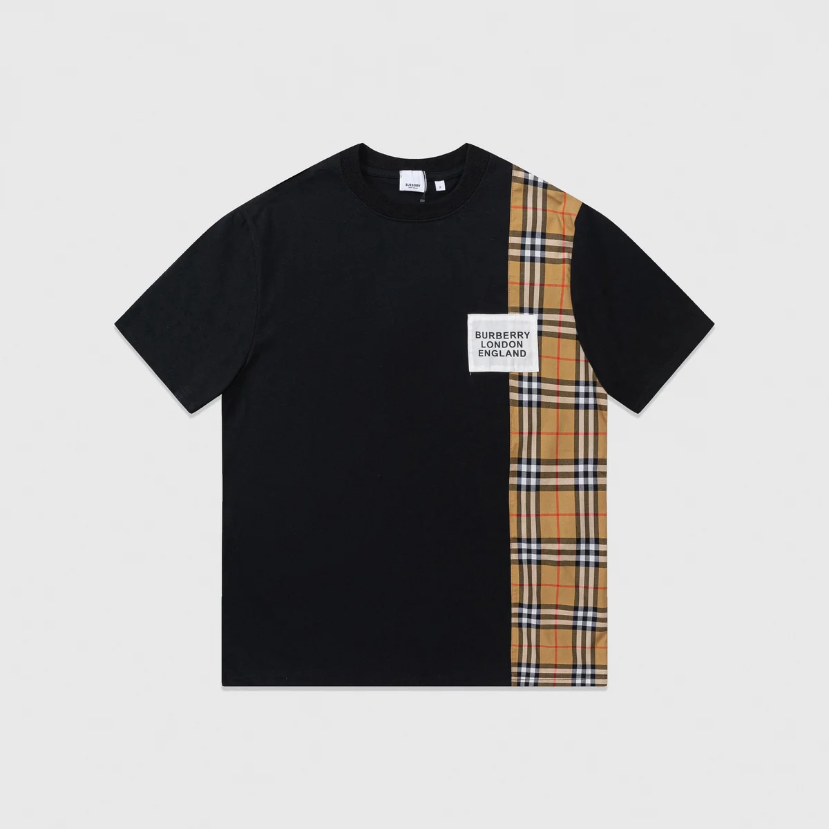 Burberry Burberry Vintage Check Black/Check T-Shirt Black